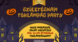 Gyermekfürdő születésnapi töklámpás party